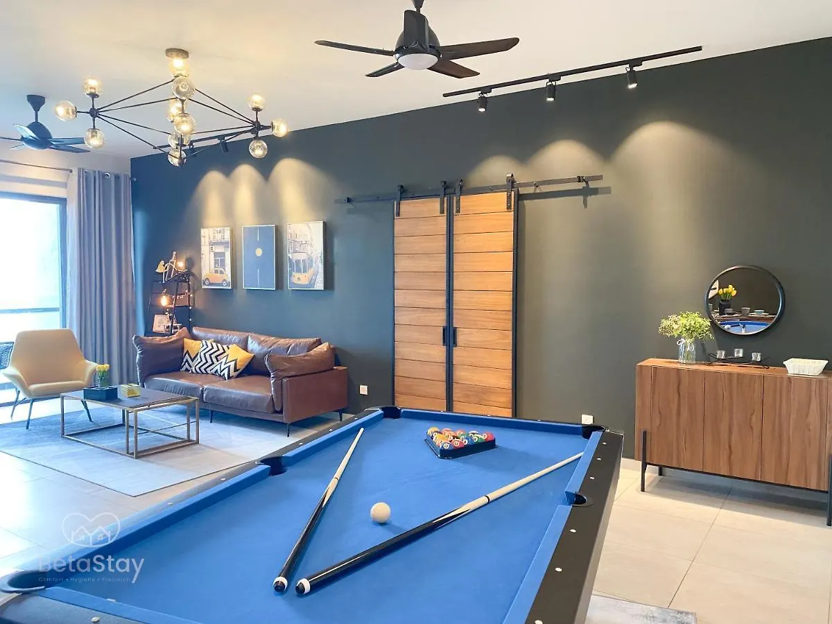 Retro Style Atlantis Residences Melaka By Betastay I Pooltable