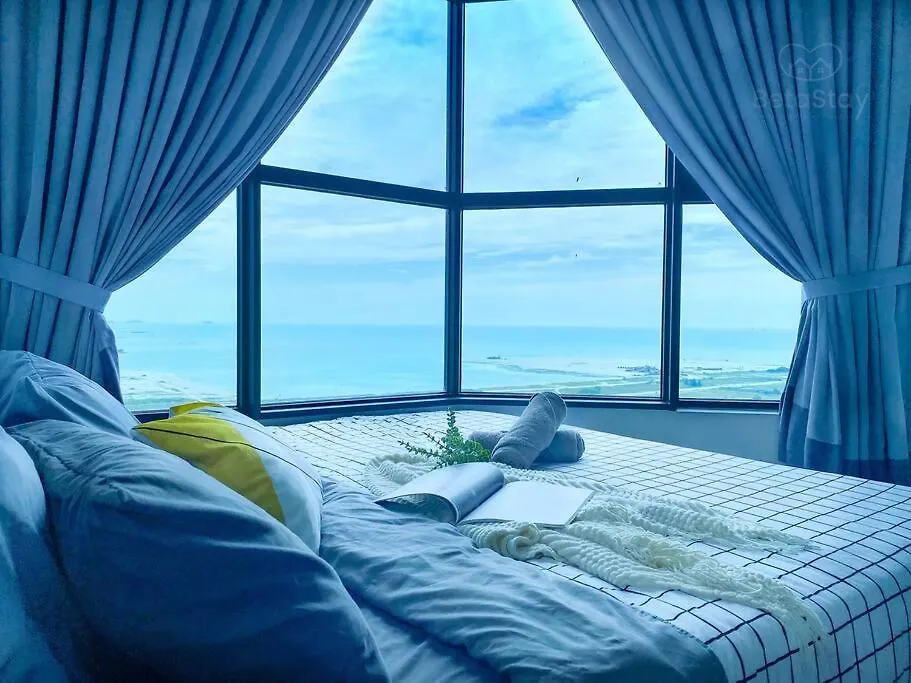Retro Style Atlantis Residences Melaka By Betastay I Pooltable Daire Malakka
