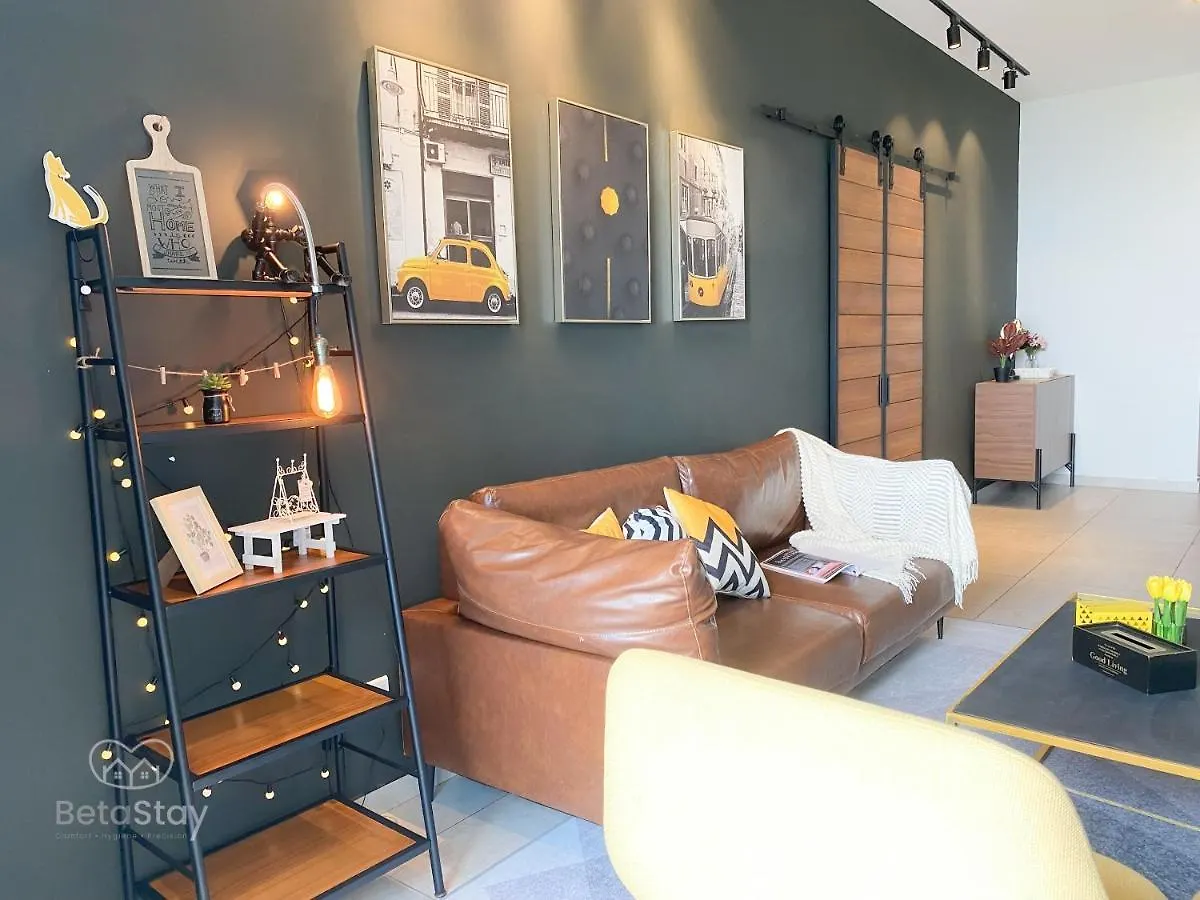 Retro Style Atlantis Residences Melaka By Betastay I Pooltable Daire Malakka
