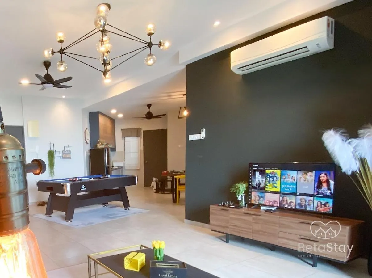 Διαμέρισμα Retro Style Atlantis Residences Melaka By Betastay I Pooltable