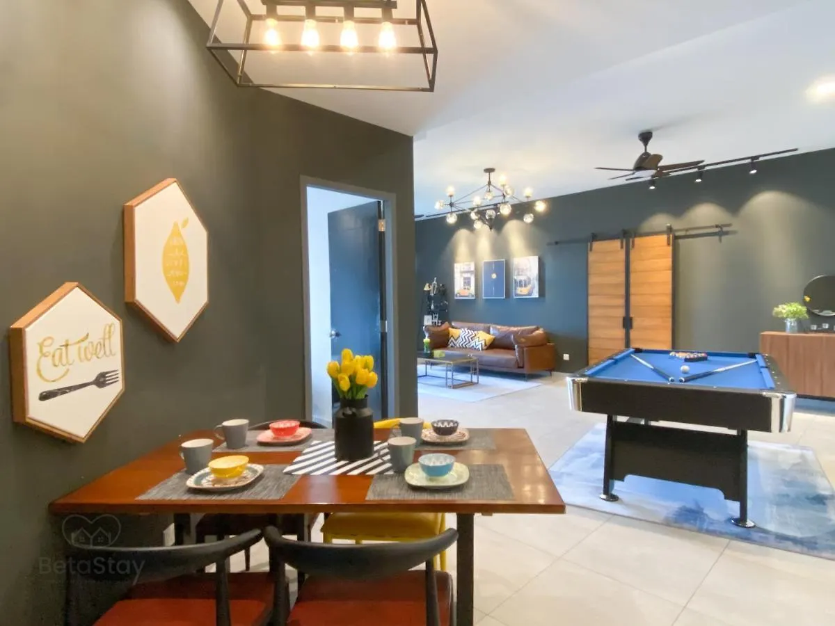 Retro Style Atlantis Residences Melaka By Betastay I Pooltable Διαμέρισμα