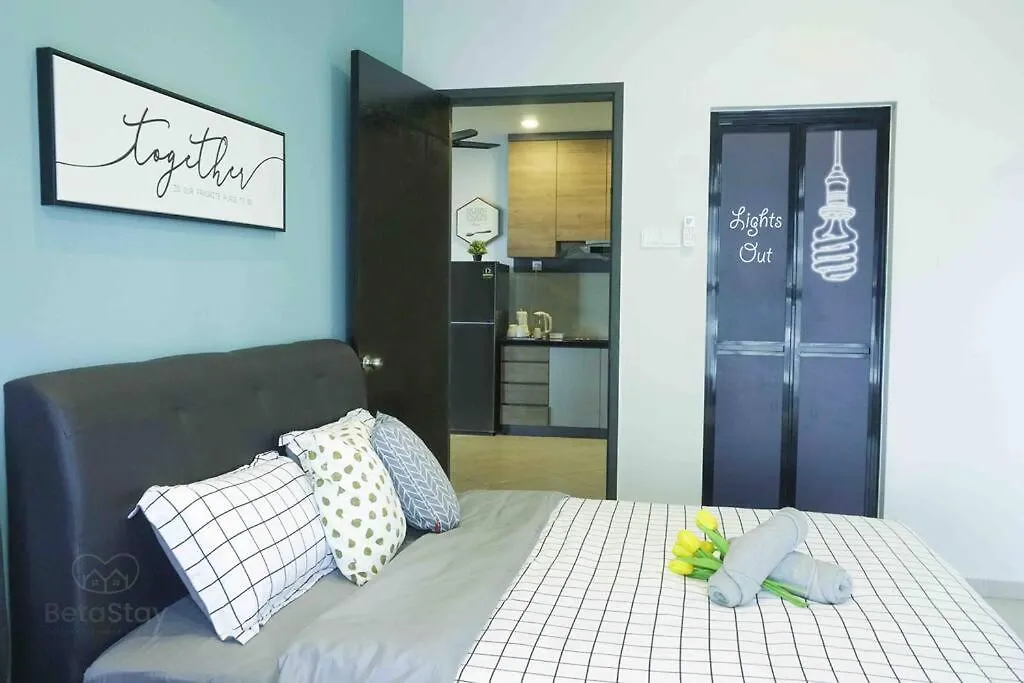 Retro Style Atlantis Residences Melaka By Betastay I Pooltable Malezya