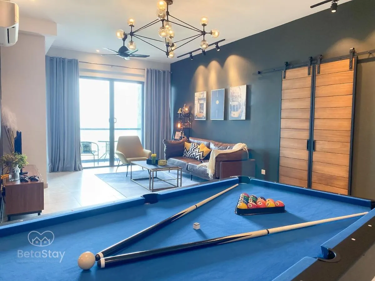Retro Style Atlantis Residences Melaka By Betastay I Pooltable 0*, Malacca Μαλαισία