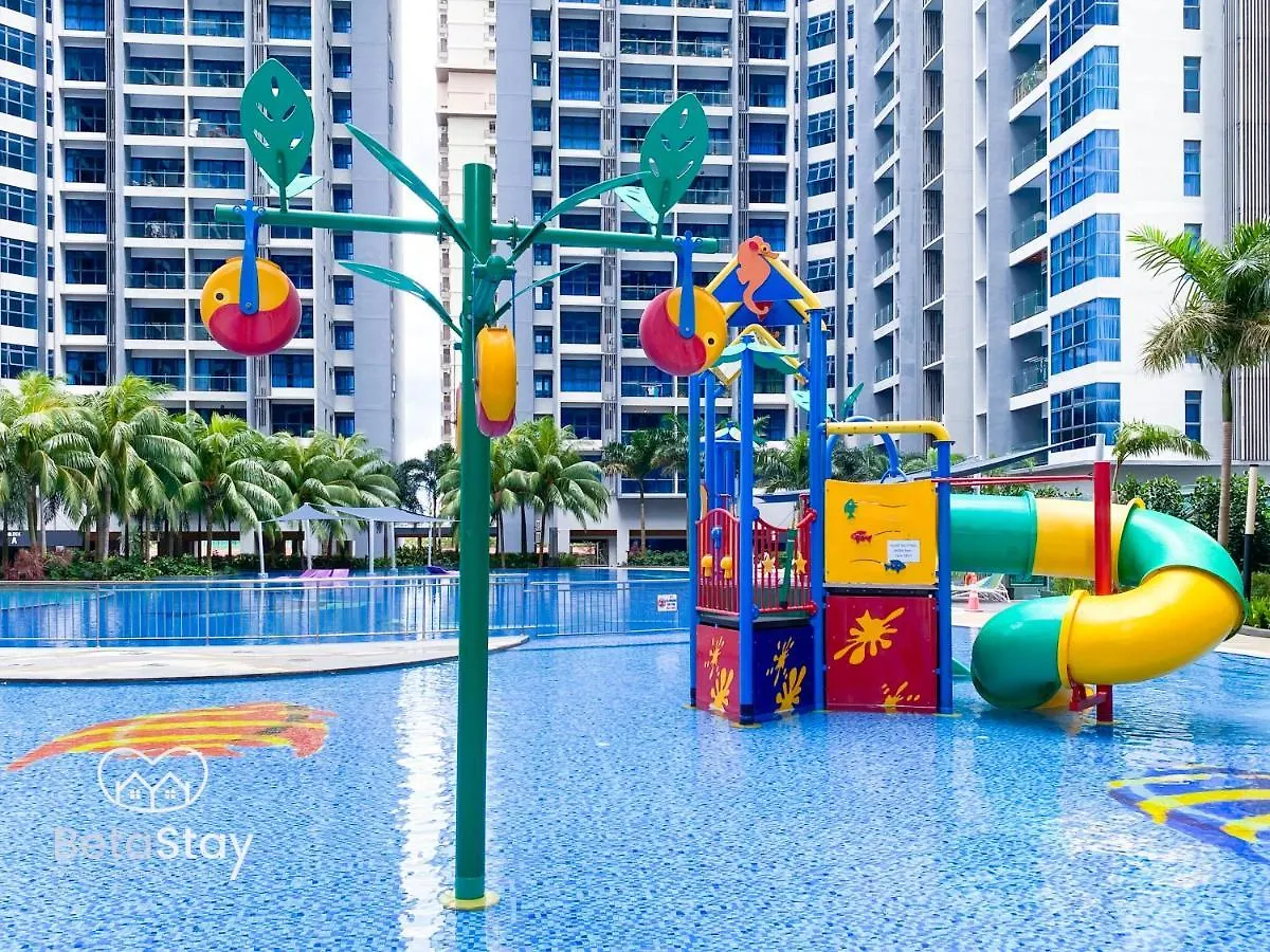 Retro Style Atlantis Residences Melaka By Betastay I Pooltable Daire