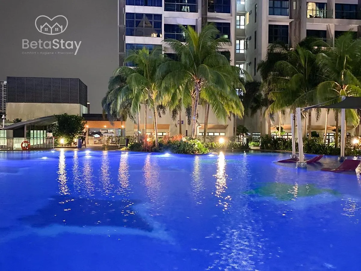 Retro Style Atlantis Residences Melaka By Betastay I Pooltable 0*, Malacca Μαλαισία