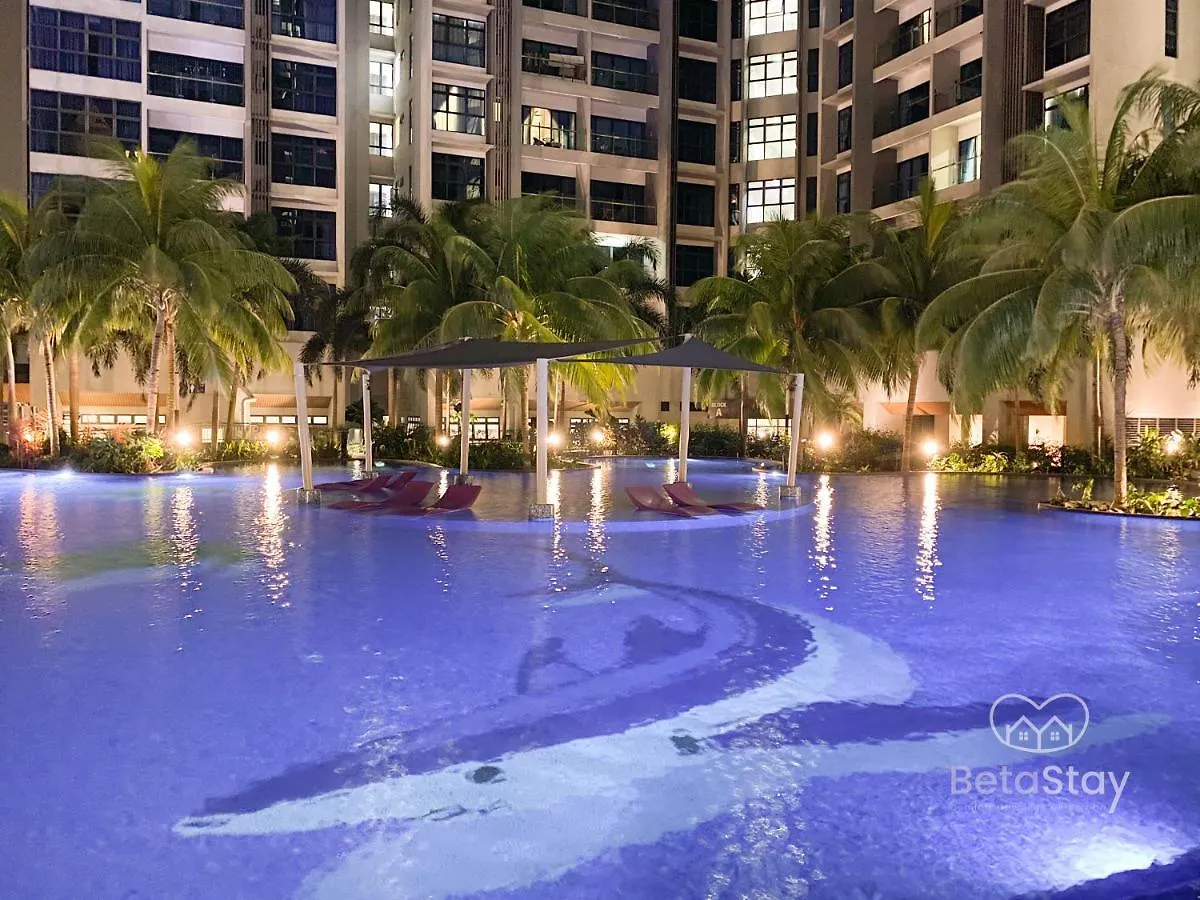 Retro Style Atlantis Residences Melaka By Betastay I Pooltable